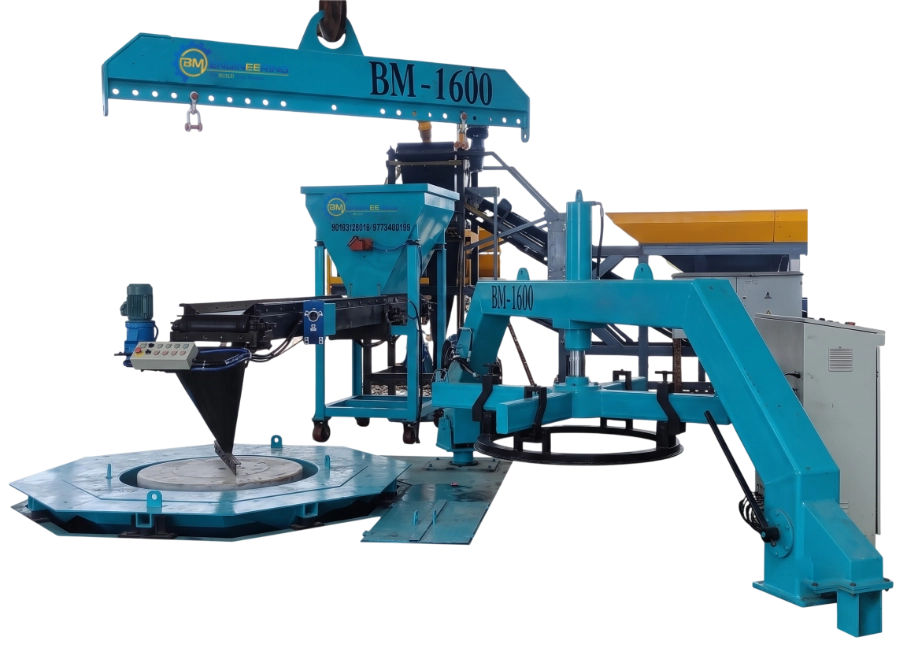 BM 1600 Vertical Concrete Pipe Making Machine