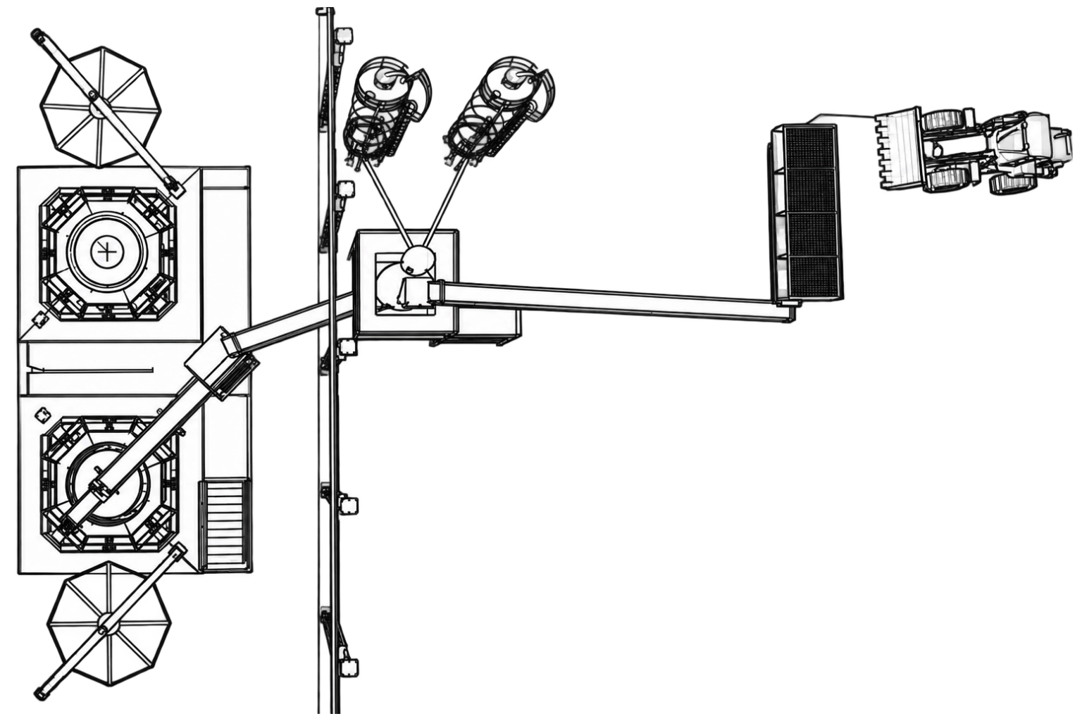 BM 2500 Vertical Concrete Pipe Plant Layout